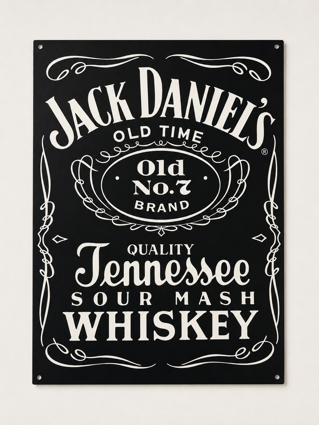 Chapa Decorativa Jack Daniel's