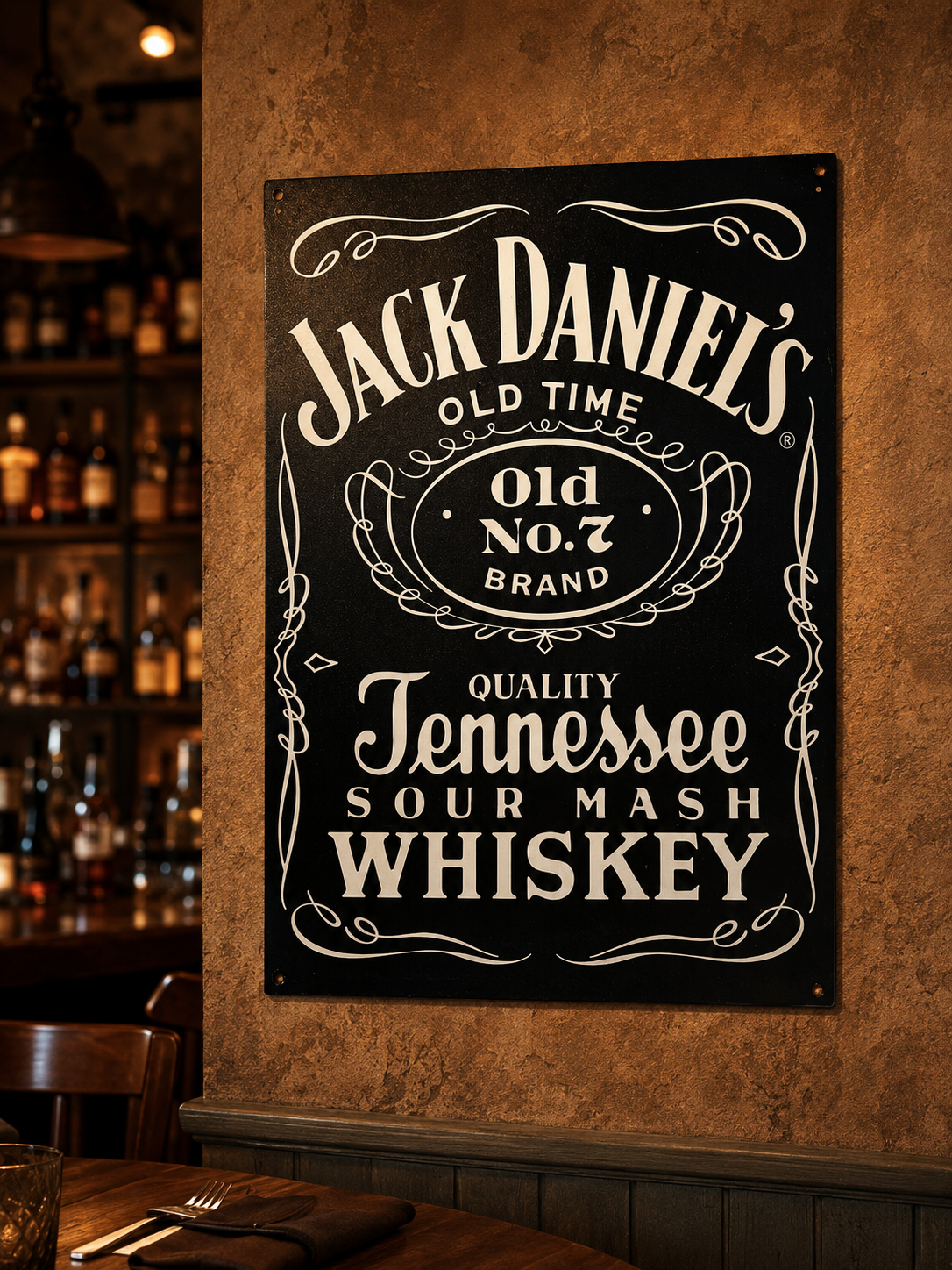 Chapa Decorativa Jack Daniel's