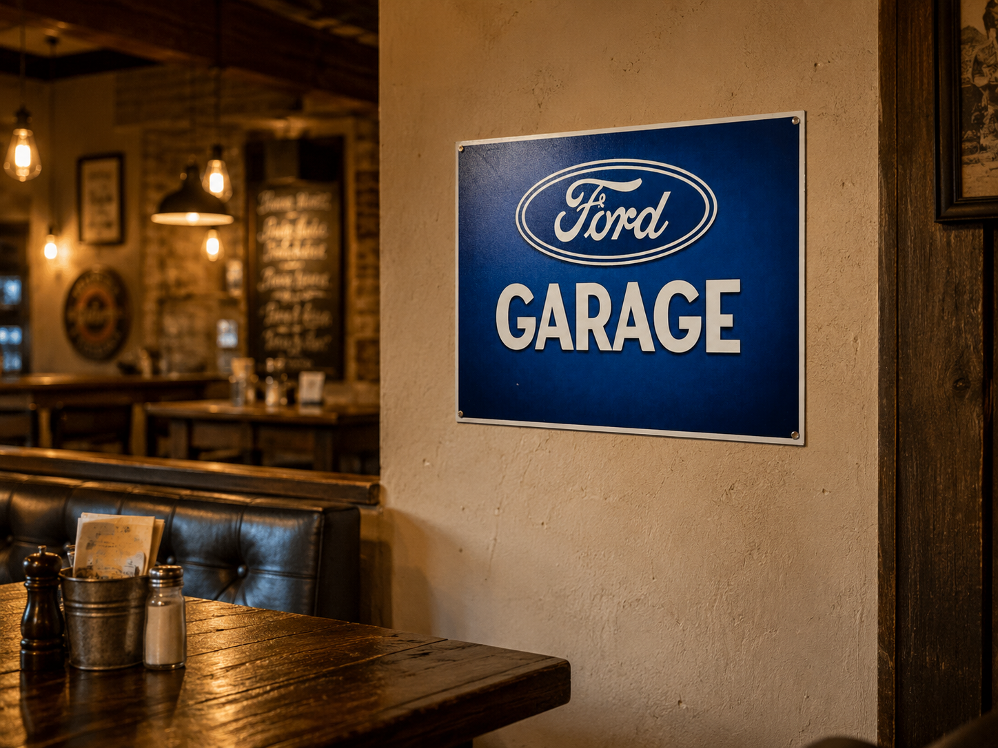 Chapa Decorativa Ford