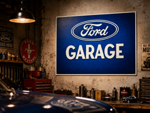 Chapa Decorativa Ford