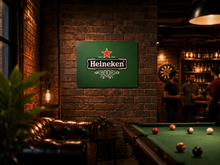 Chapa Decorativa Heineken