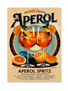 Chapa Decorativa Aperol