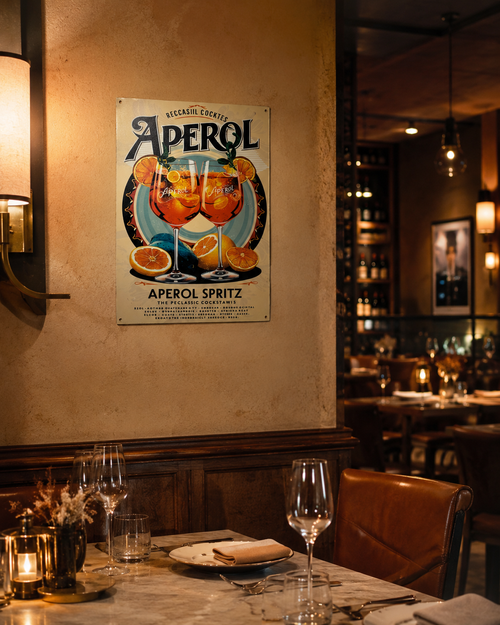 Chapa Decorativa Aperol