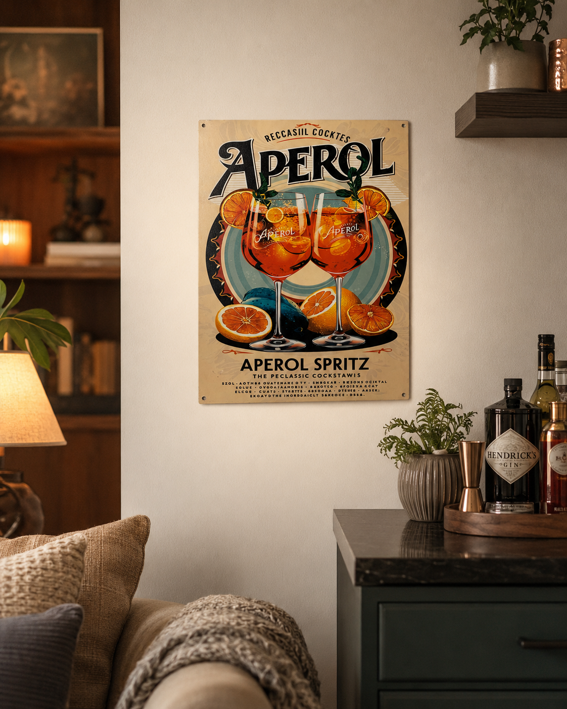 Chapa Decorativa Aperol