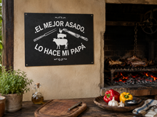 Chapa Decorativa Parrillera