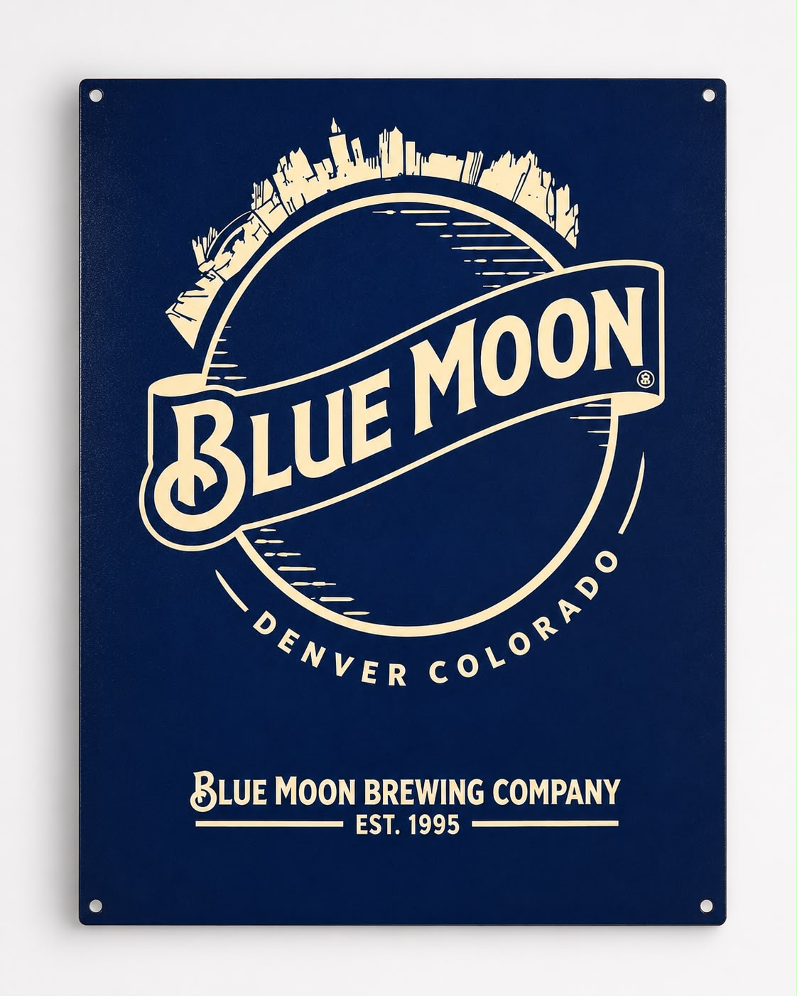 Chapa Decorativa Blue Moon