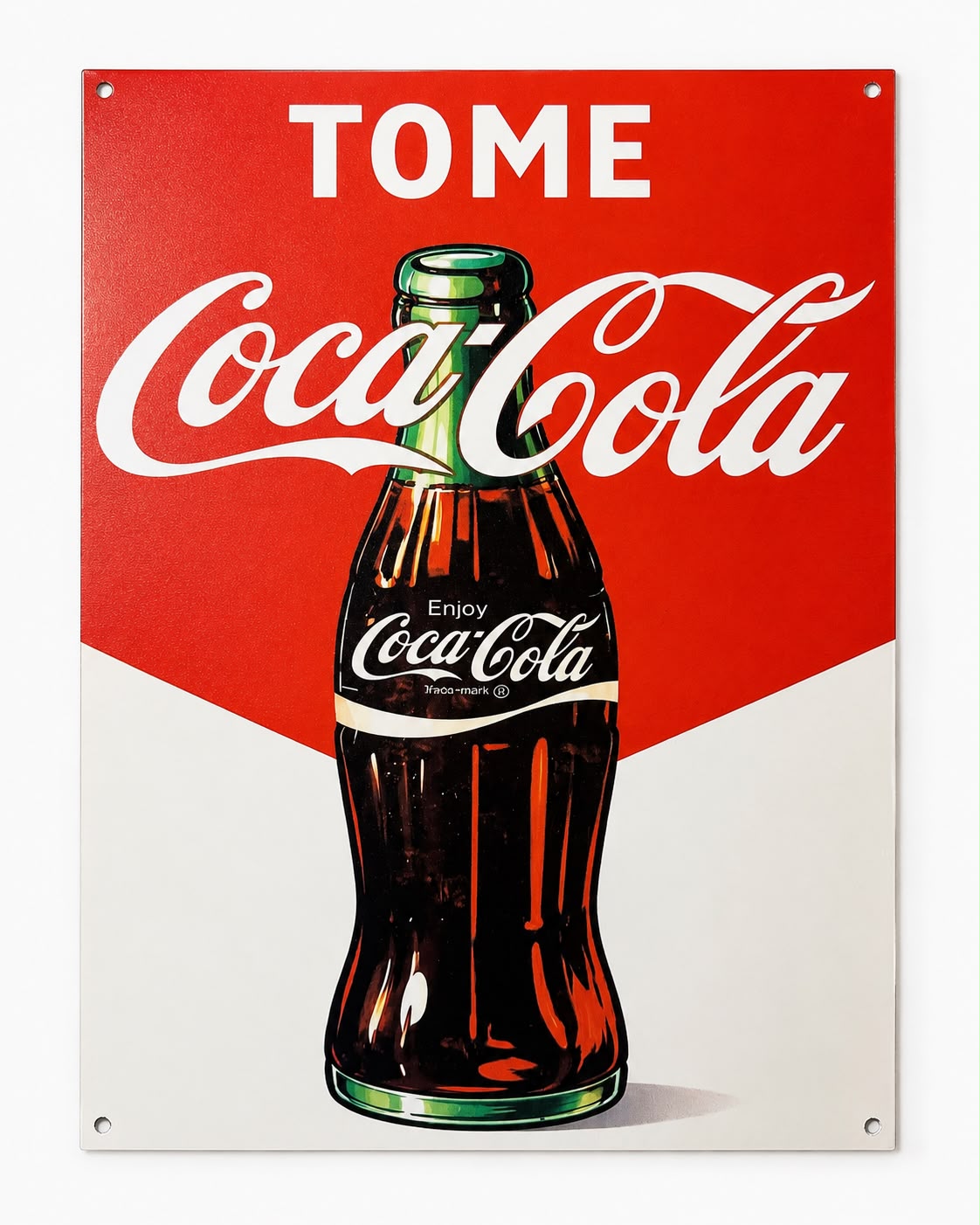 Chapa Decorativa Coca-Cola