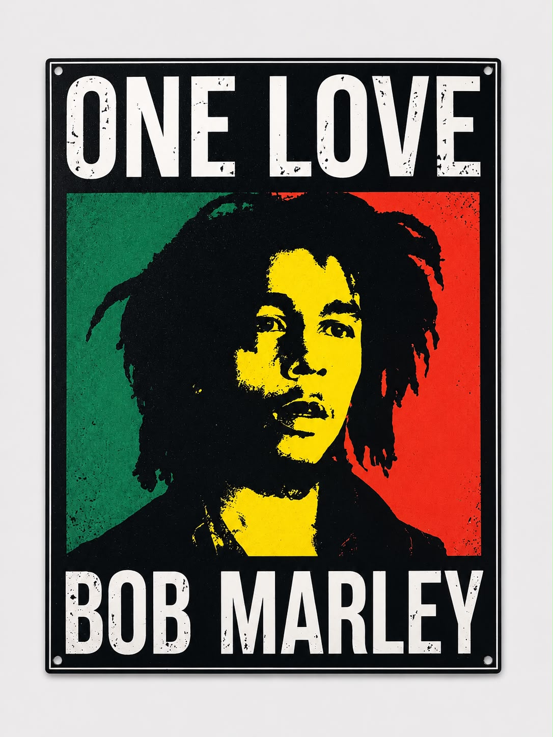 Chapa Decorativa Bob Marley